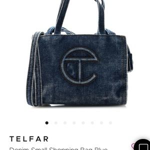 Denim telfar bag also crossbody❄️💙